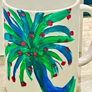 Barbie-Lynn Pearson - Palm Xmas Mug