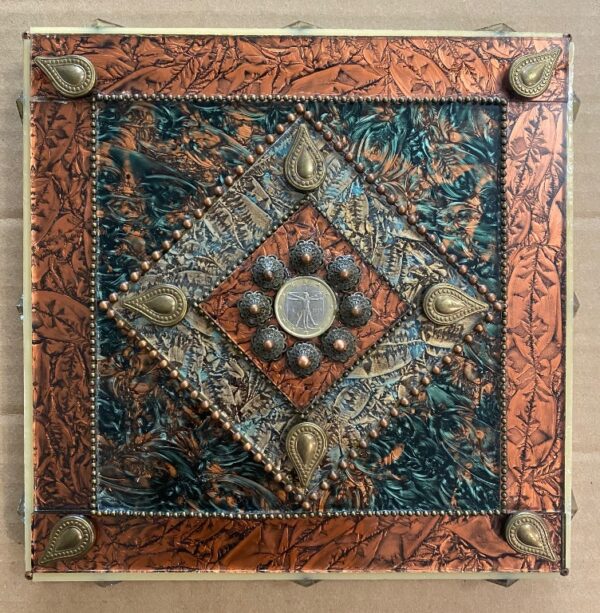 Susan-Casbarro-VitruvianMan-MixedMedia-8.5x8.5x1