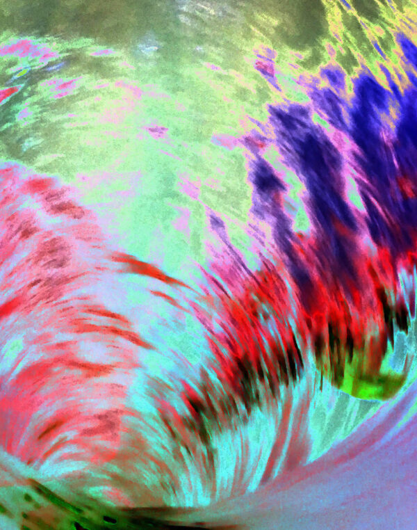 Abstract: Tunnel Vision Blue Green Border