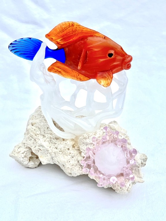 orange-fish-blue-tail-on-nest1