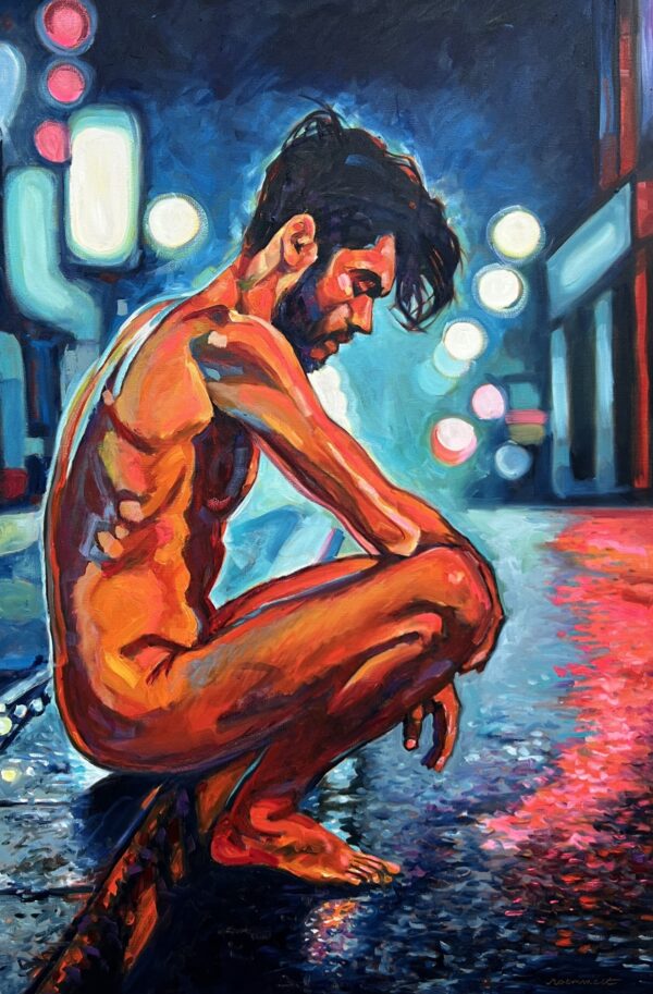 Daniel-Roemmelt-Midnight-Exposure-Oil-paint-on-canvas-24X36X1-scaled