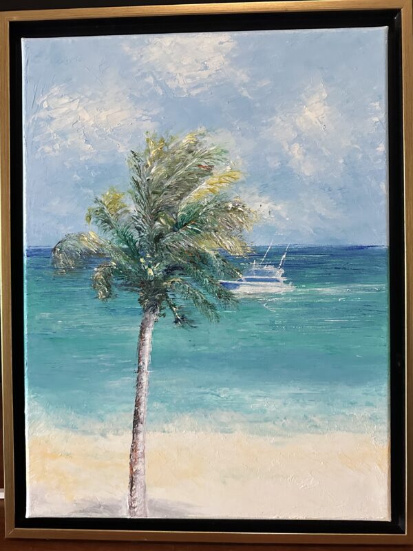 Jeryle Cross
Tropical Bliss
Oil
13 1/2” x 17 1/2” x 1 1/2”
$450