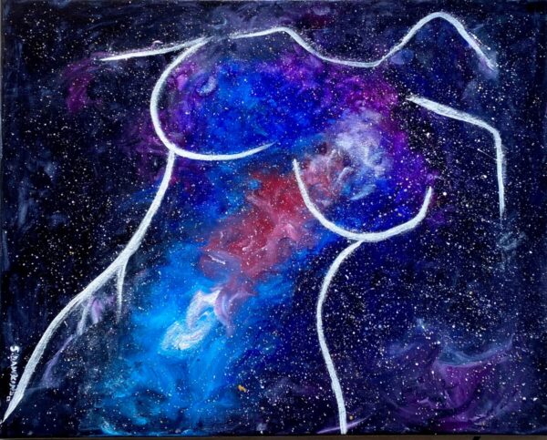 Lilith-Acrylic-diamond-dust-on-canvas-20X16X1