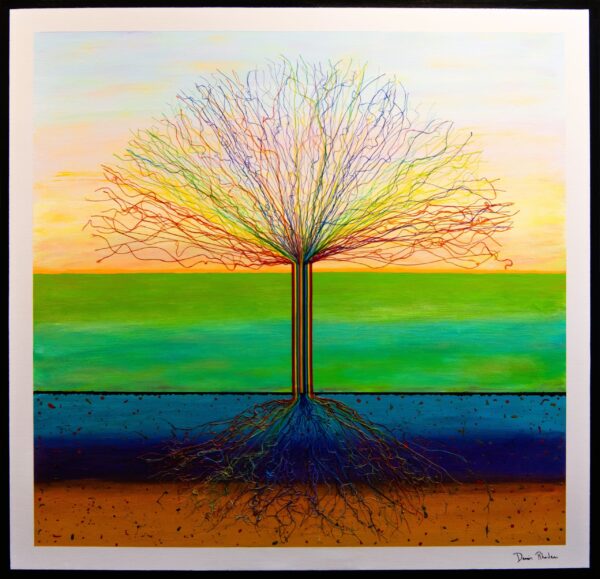 Reflections-of-Life-Mixed-Media-36X36X1.5-scaled