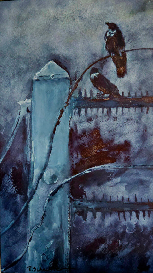 Ruth-Schachter-Is-It-Time-To-Go-In-Watercolor-12x18-395