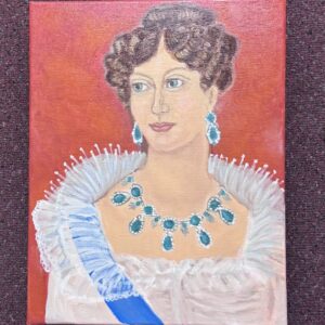 Empress Marie Louise with Emerald Necklace - Lana Christoff - Image 1