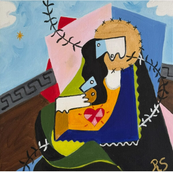 Small-Works-2025-Madonna-Maria-Oil-on-canvas-12X12X0.75