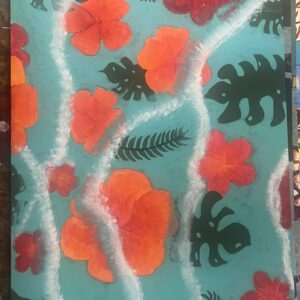 Hibiscu Waves - Sonnet Spencer-Archer - Image 1